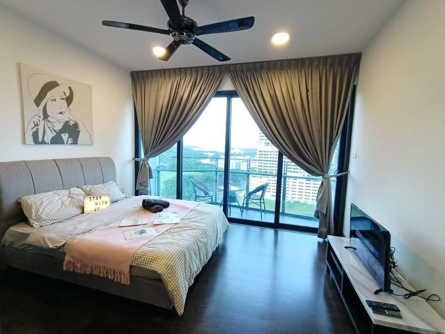C0704 Almas Suite Seaview & Netflix Stay นุสาจายา ภายนอก รูปภาพ
